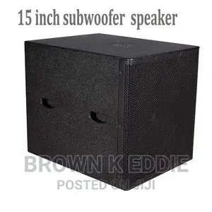 Professional Audio Speaker 15 Inch Subwoofer 600w 8 Ohm