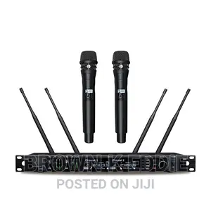 Wireless Microphone Professional Dual Channel Receiver