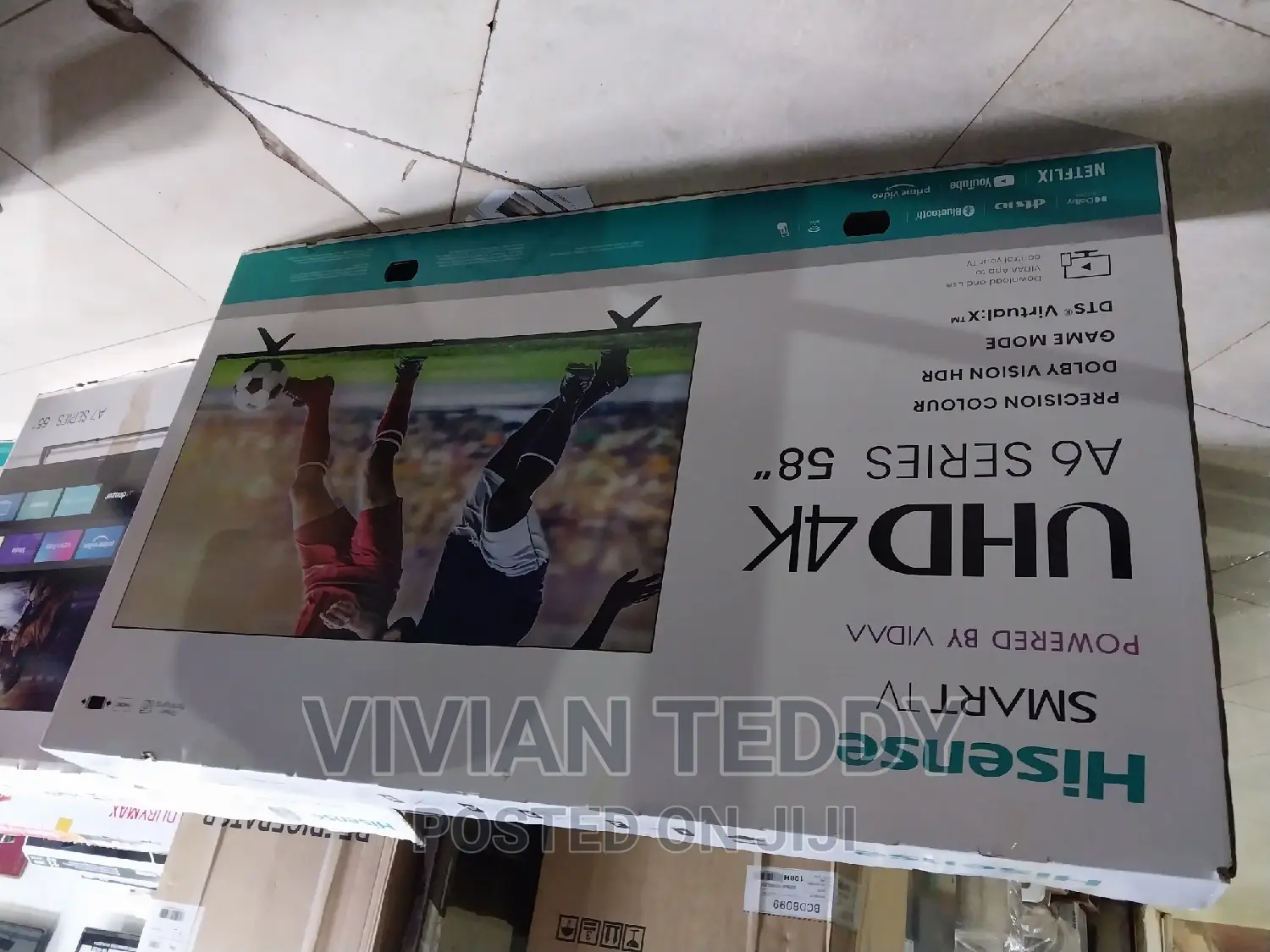 Brand New Boxed 58" Led Hisense TV Smart