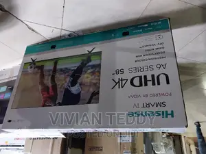 Brand New Boxed 58" Led Hisense TV Smart