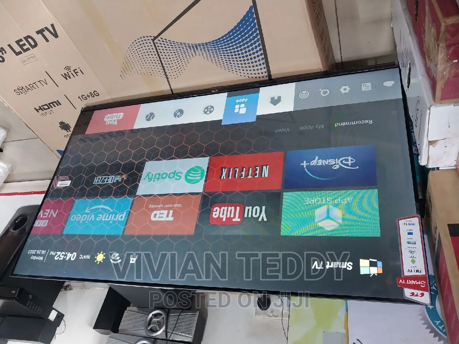 CTC Flat Screen Tv Smart 43"