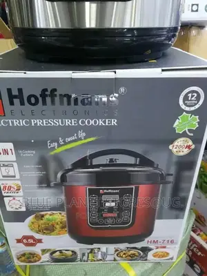 Hoffmans 6.5litres \\ 14_in_1 Pressure Cookers \\ 1200w \\ Hm-716
