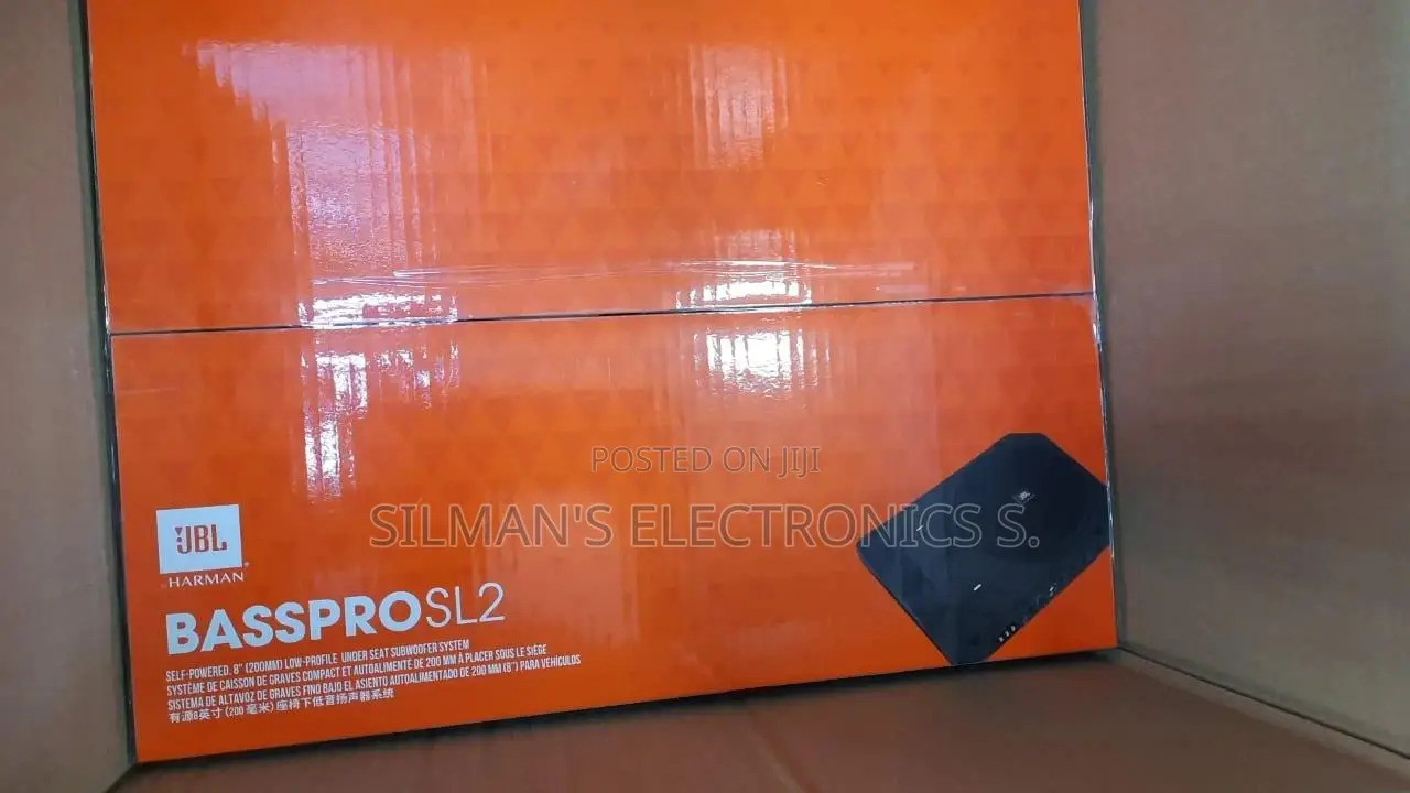 The All New JBL Basspro Sl2 Underseat Subwoofer
