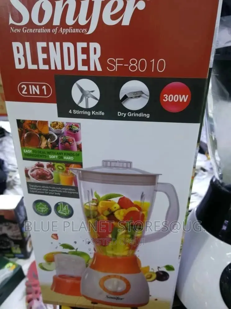 SONIFER 2-in-1 \\ 1.5litres Blenders \\ 300w \\ SF-8010