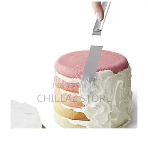 Stainless Steel Cake Icing Spatula.