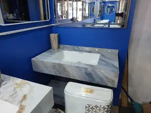 Drawer Basin(Vanity Units) With Marble Worktop Finish