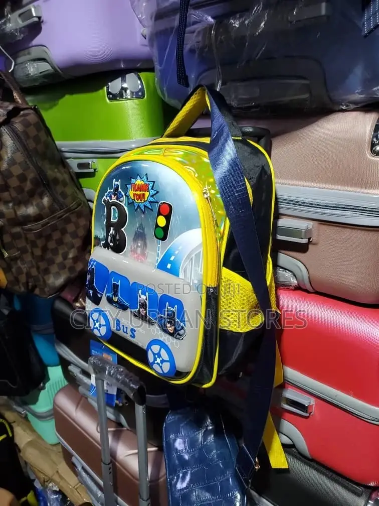 Bus Kids Trory School Bag
