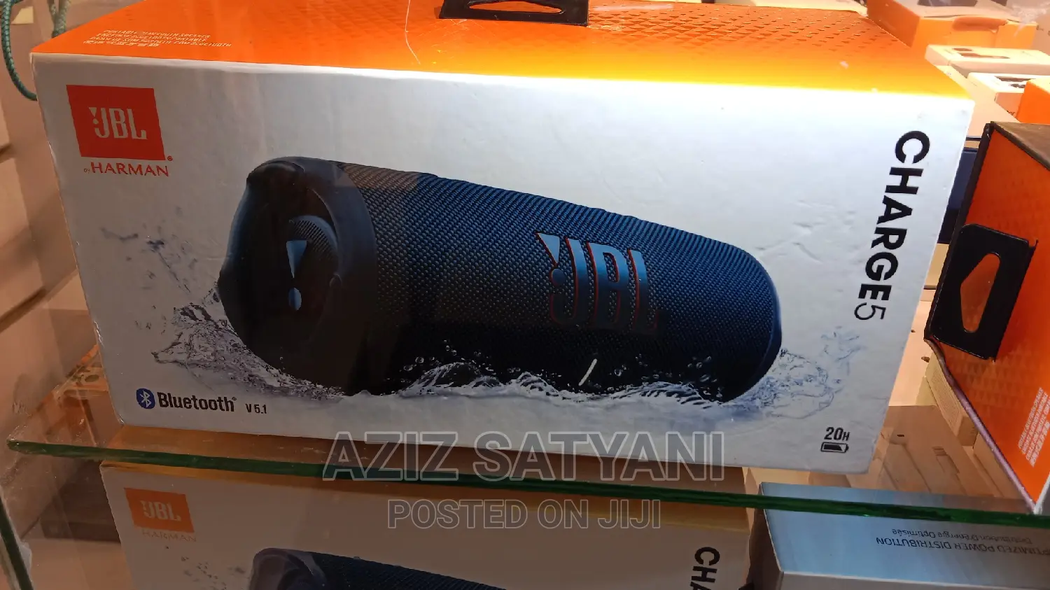 JBL Charge 5 Portble Wirless Blueth SPKR With Waterproof