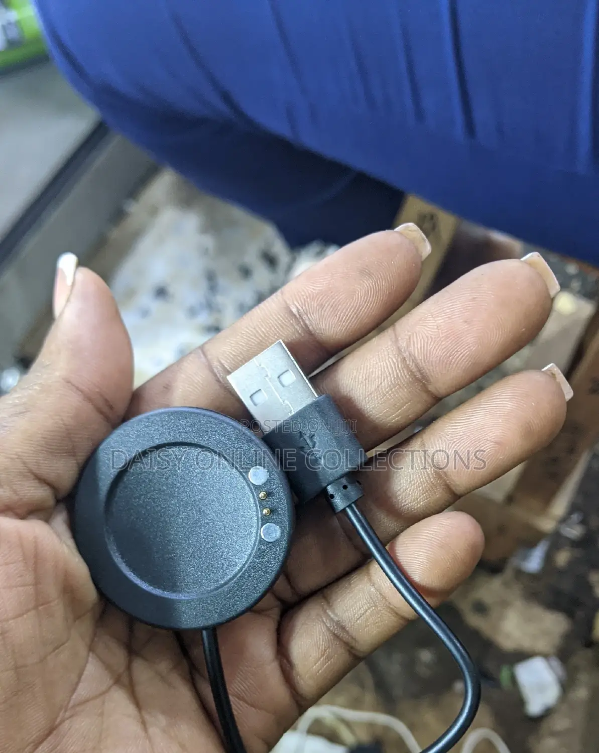 Round Magnetic Smart Watch Charger