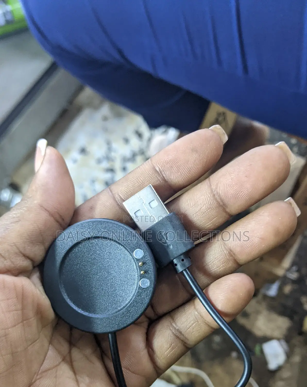 Round Magnetic Smart Watch Charger