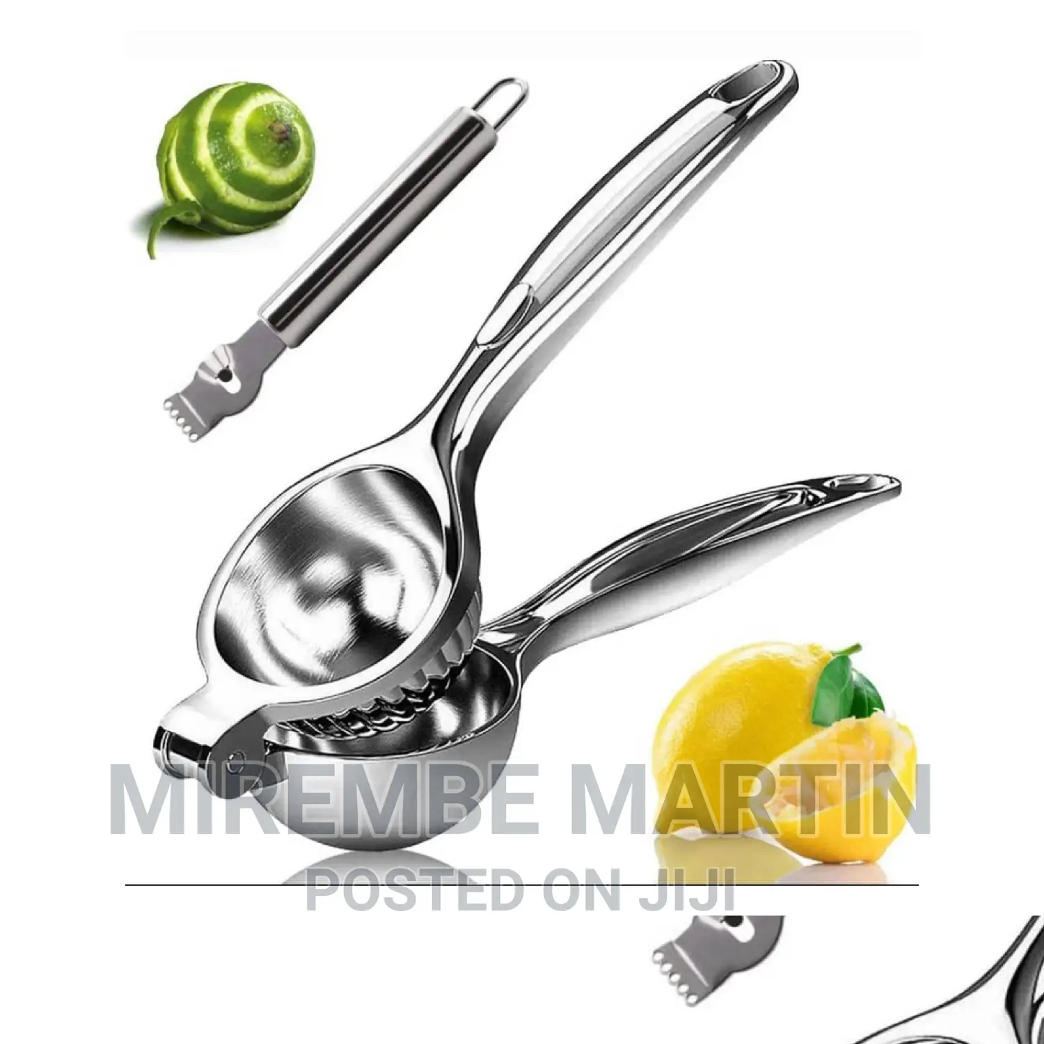 Steel Lemon Citrus Press
