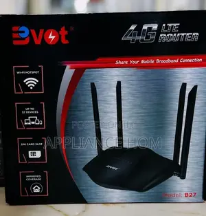 Photo - B27 4G LTE Router With Simcard Slot Upto 32 Devices