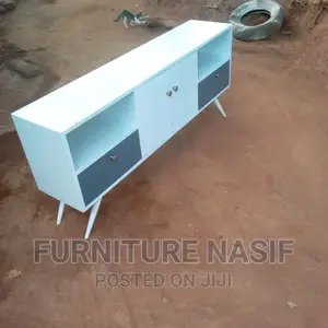 Photo - Tv Stands White and Grey