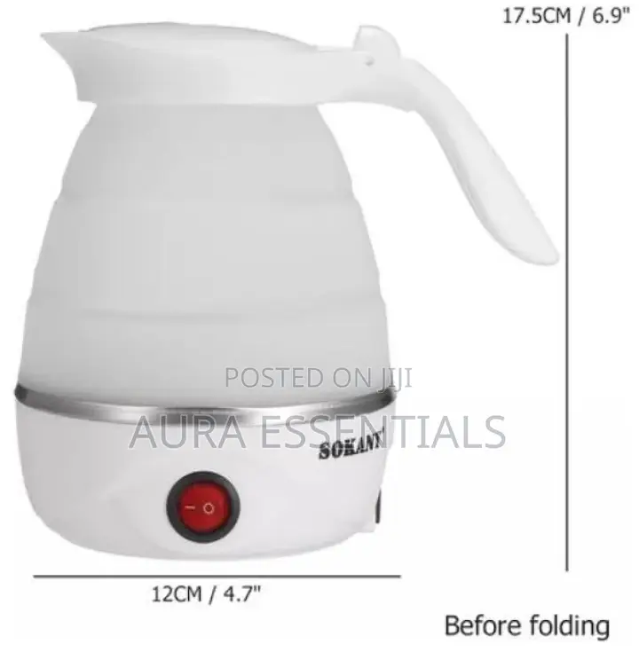 Sokany Travel Folding Kettle