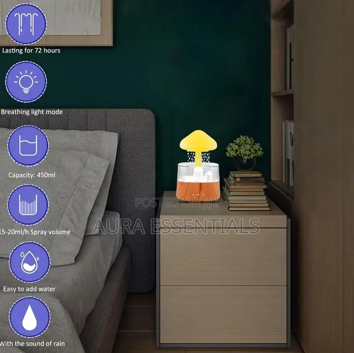 Mushroom Air Humidifier 4 in 1