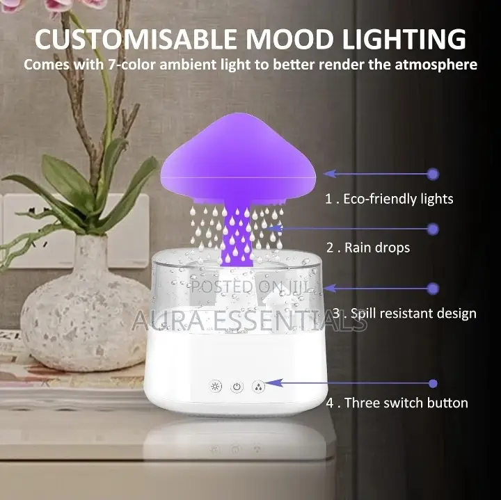 Mushroom Air Humidifier 4 in 1