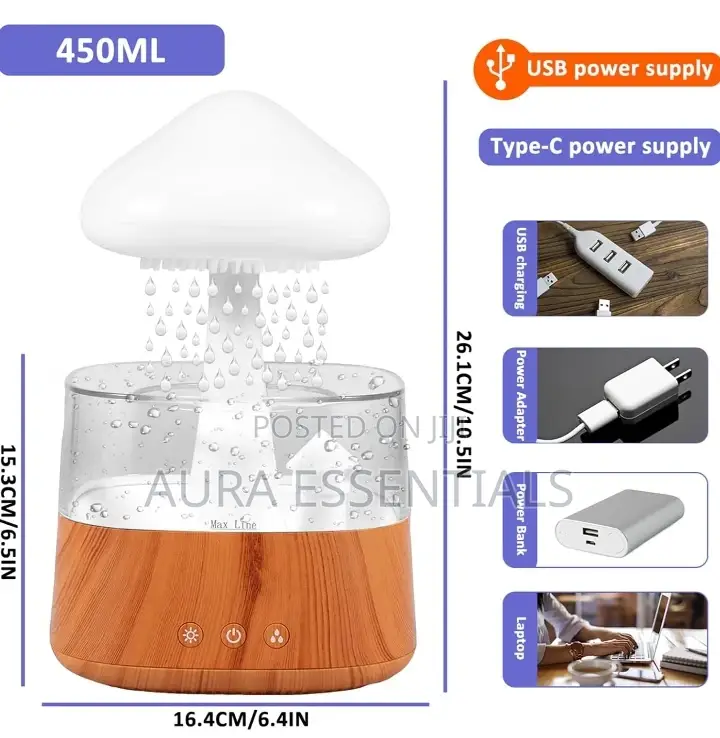Mushroom Air Humidifier 4 in 1