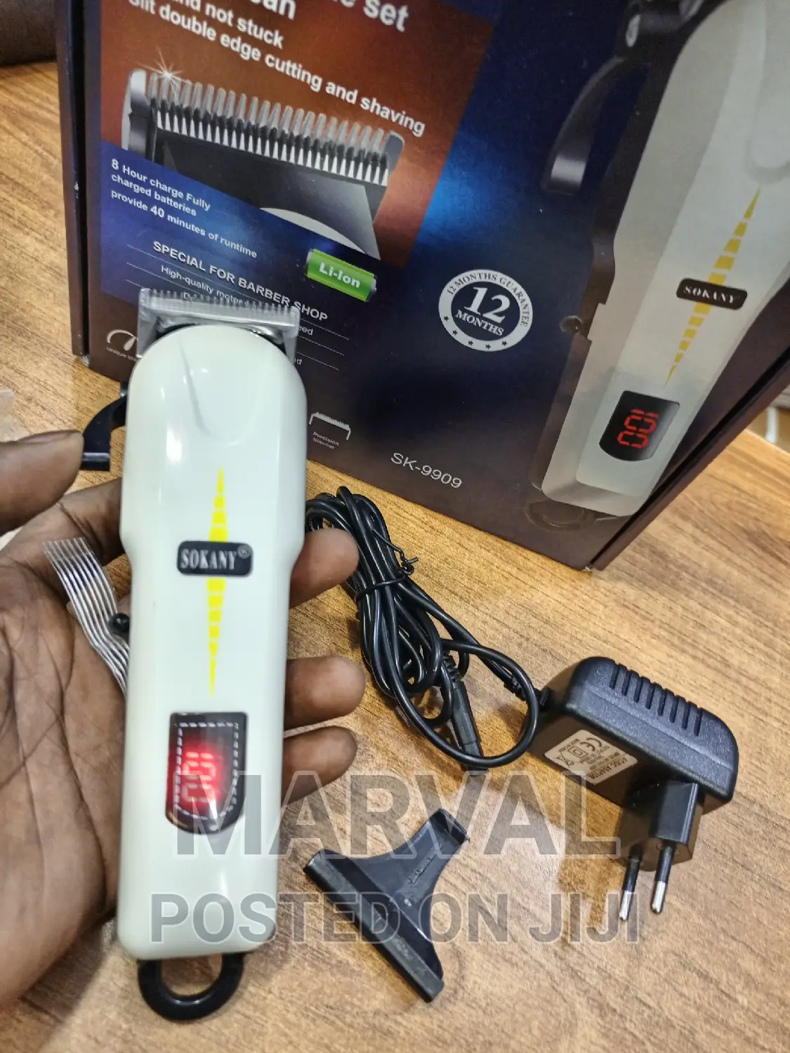 Sokany Rechargeable Hair Clipper
