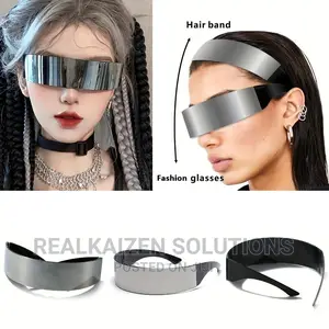 Cool Party Vintage Futuristic Fashion Eyewear Sunglasses