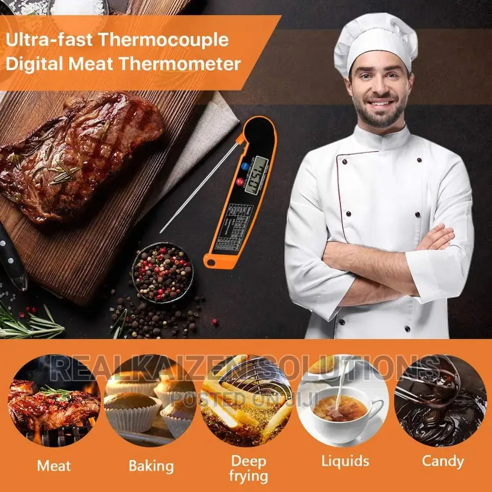 Digital Kitchen Probe Meat|Milk|Water| Food Thermometer