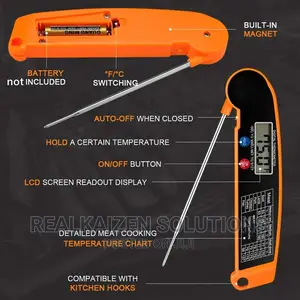 Digital Kitchen Probe Meat|Milk|Water| Food Thermometer