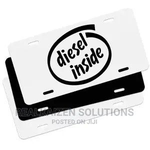 DIESEL INSIDE Vinyl Car | Motorcycle | Decor Sticker 12x11cm