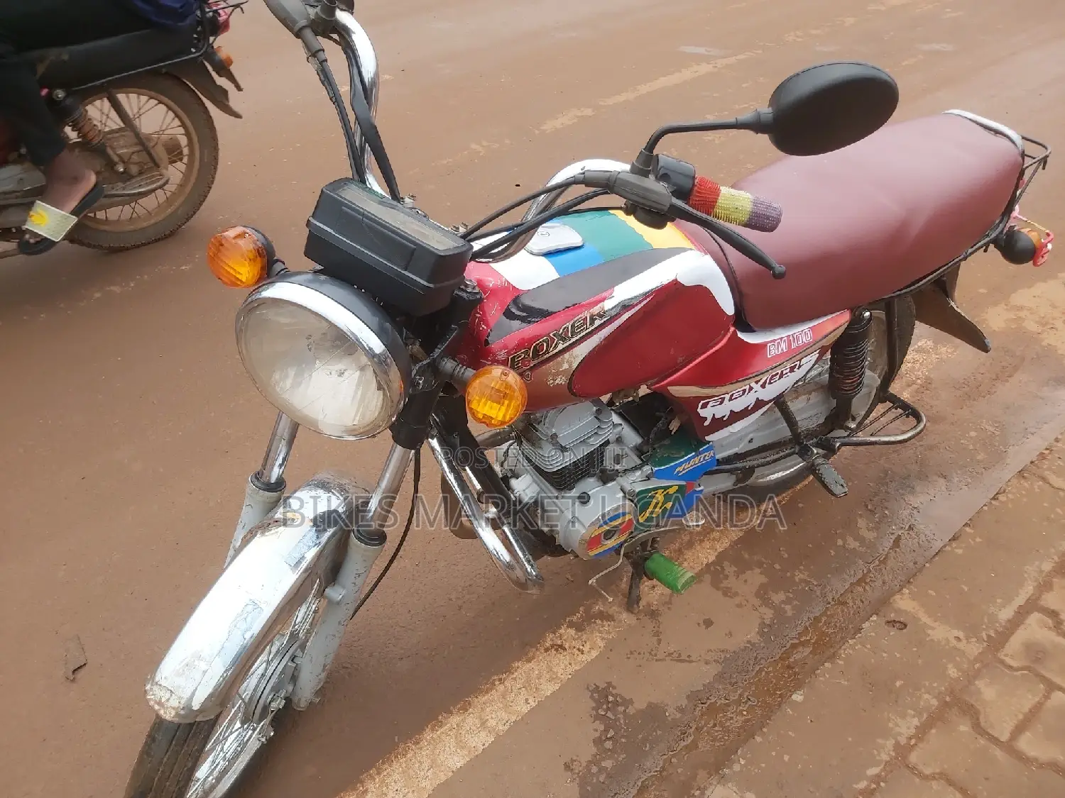 Bajaj Boxer 100 2007 Red