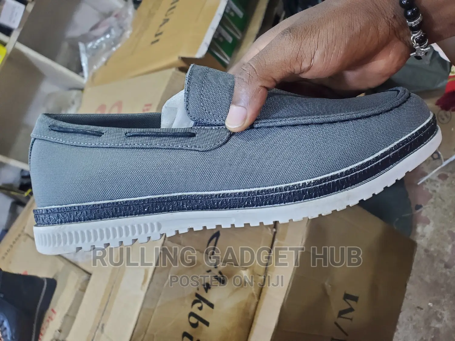 Men's Loafers Shoes for All - Grey