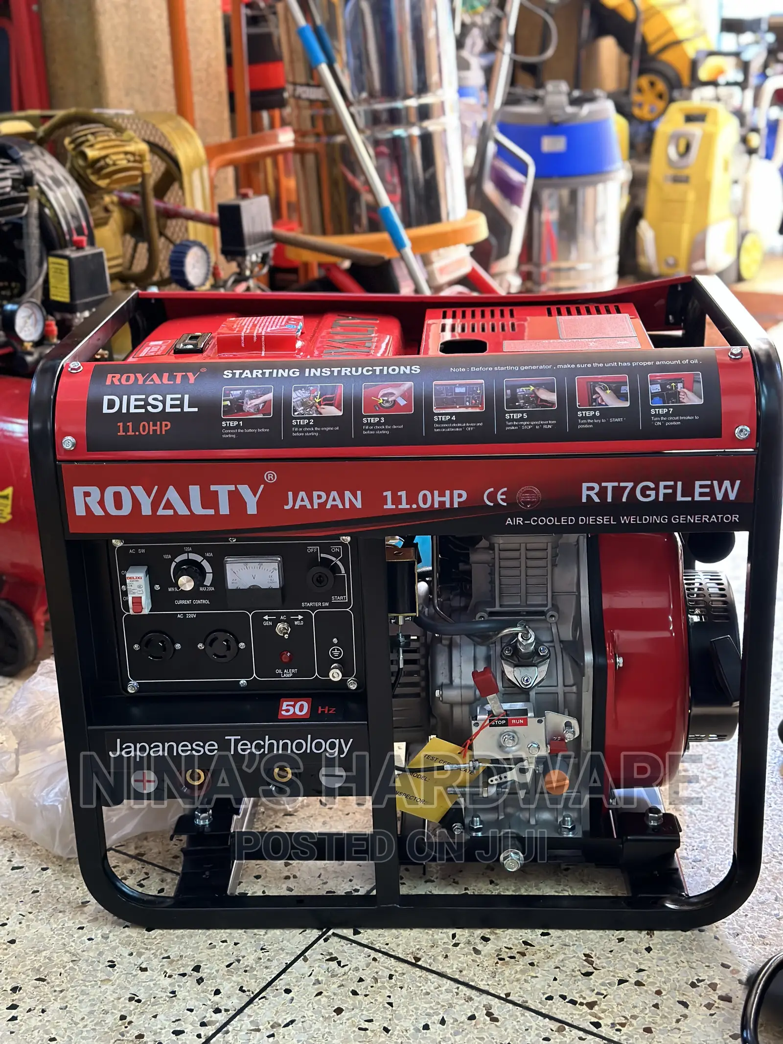 Diesel Welding Generator Japan