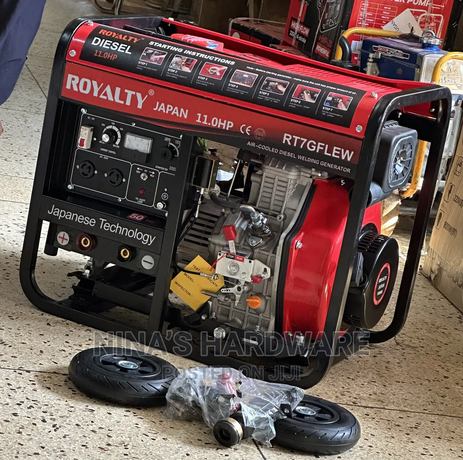 Diesel Welding Generator Japan