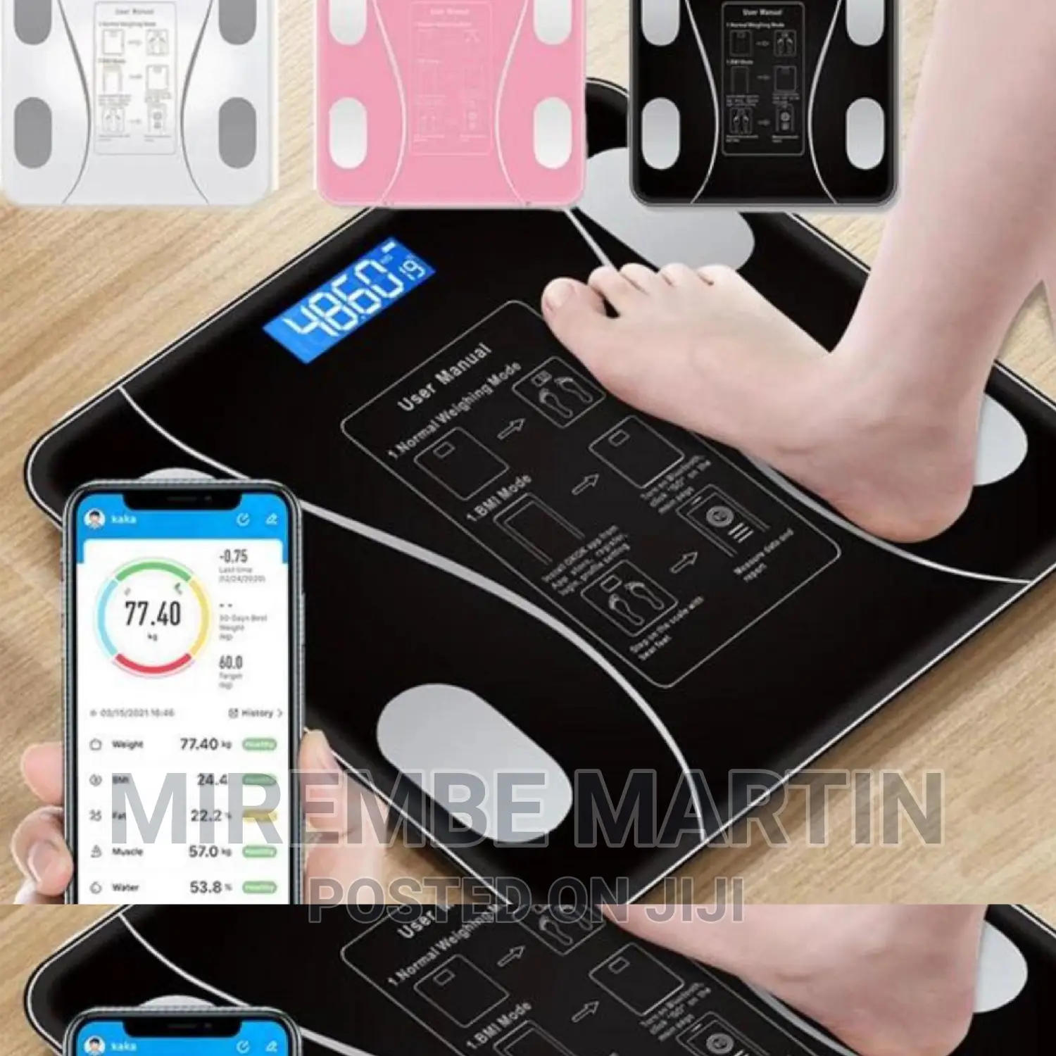Glass Bathroom Scale