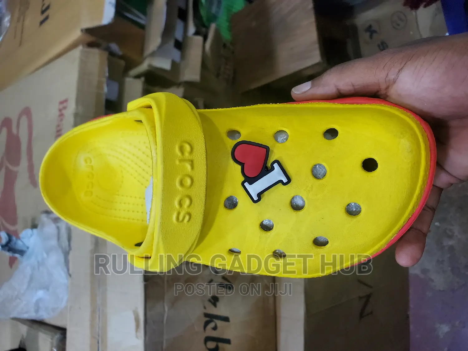 Unisex Crocs for All - Yellow
