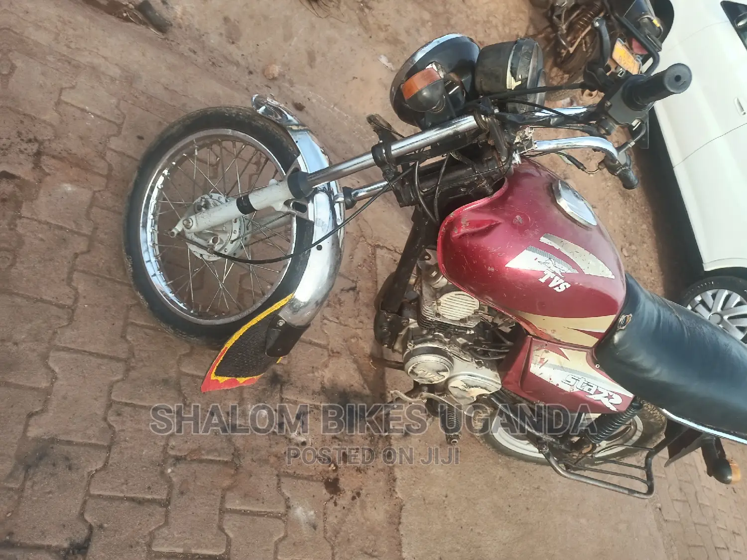 TVS HLX Plus ES 2013 Red