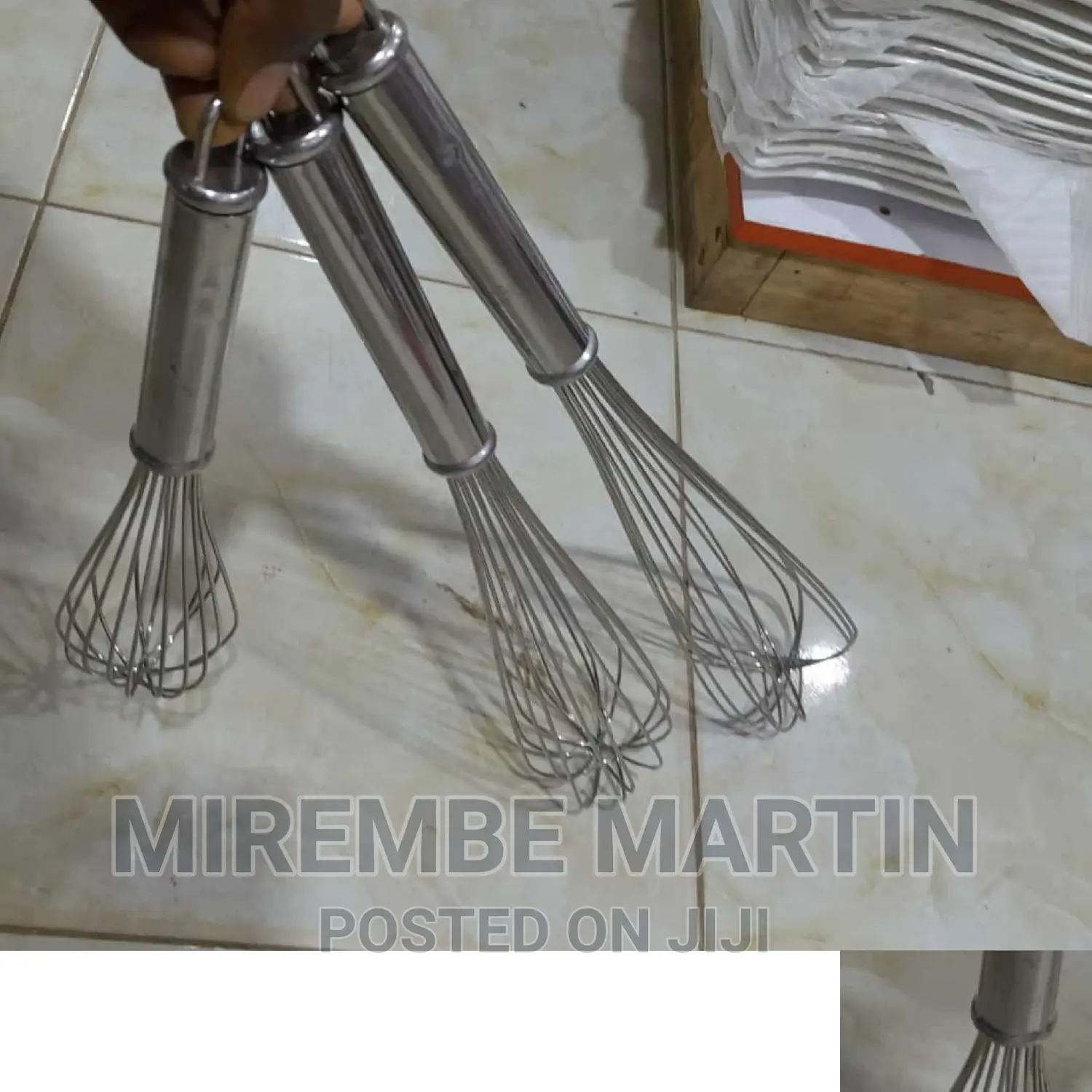 Stainless Steel Egg Mixer