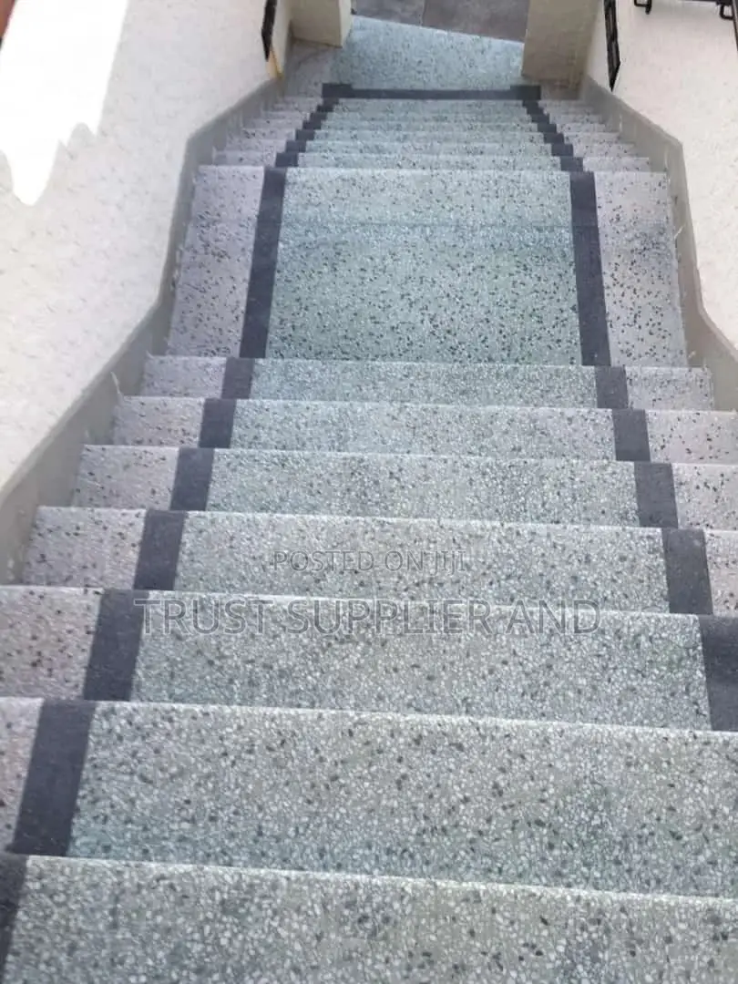 Terrazzo Colored Steps