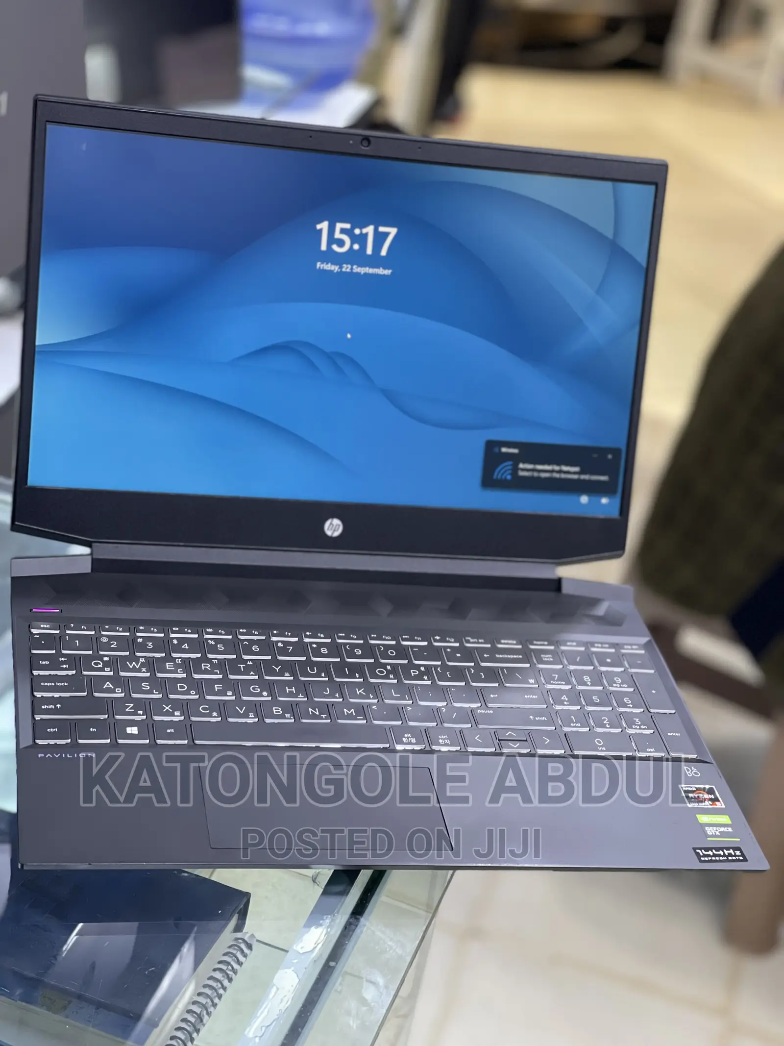 New Laptop HP Pavilion 15 8GB AMD Ryzen 5 SSD 512GB