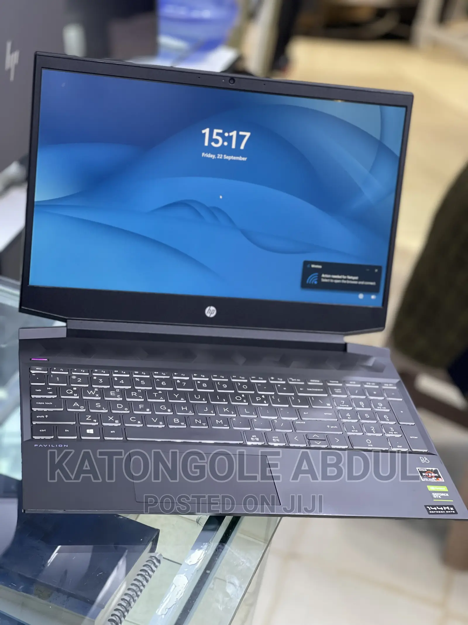 New Laptop HP Pavilion 15 8GB AMD Ryzen 5 SSD 512GB