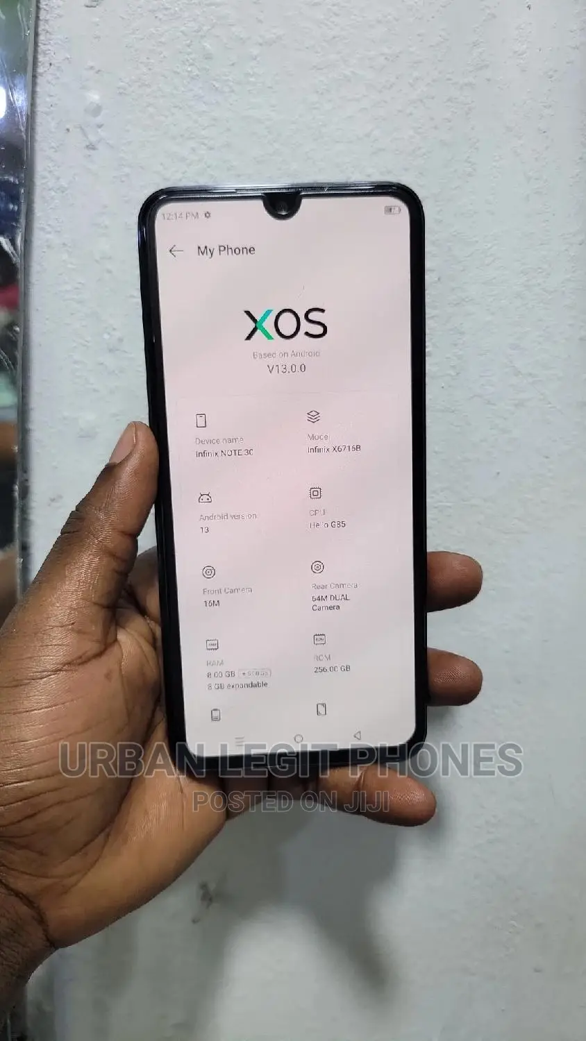 Infinix Note 30 256 GB Black