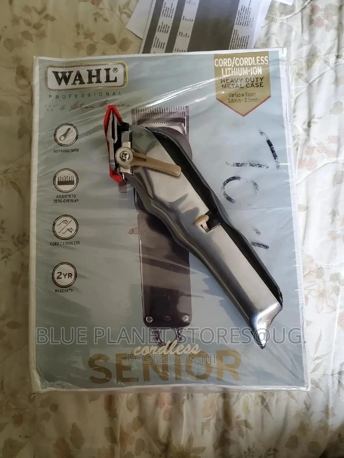 Wahl Senior Cordless Hair Clippers \\ 8504l1 \\ Made in Usa.
