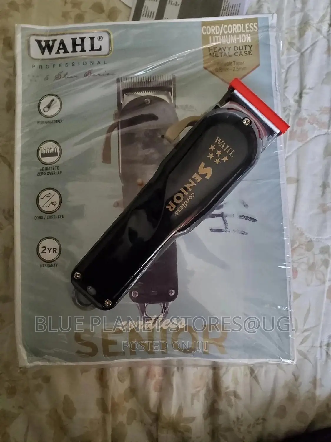 Wahl Senior Cordless Hair Clippers \\ 8504l1 \\ Made in Usa.