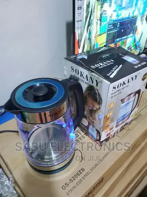 Electric Glass Kettle Sokany 2.2L