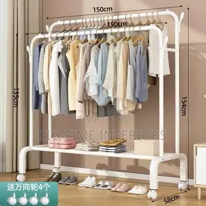 White Multipurpose Hanger Rack