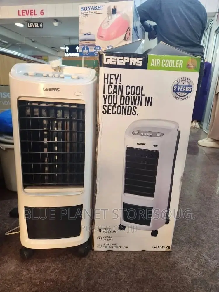 Geepas 7.0litres Water Tank Air Cooler || 65w || GAC~9576.