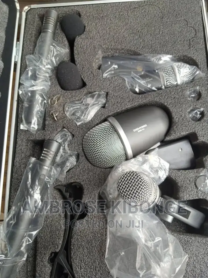 Full Kit SH-DKT-7B Shure Professional Dynamic Kit Microphone