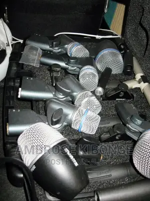 Full Kit SH-DKT-7B Shure Professional Dynamic Kit Microphone