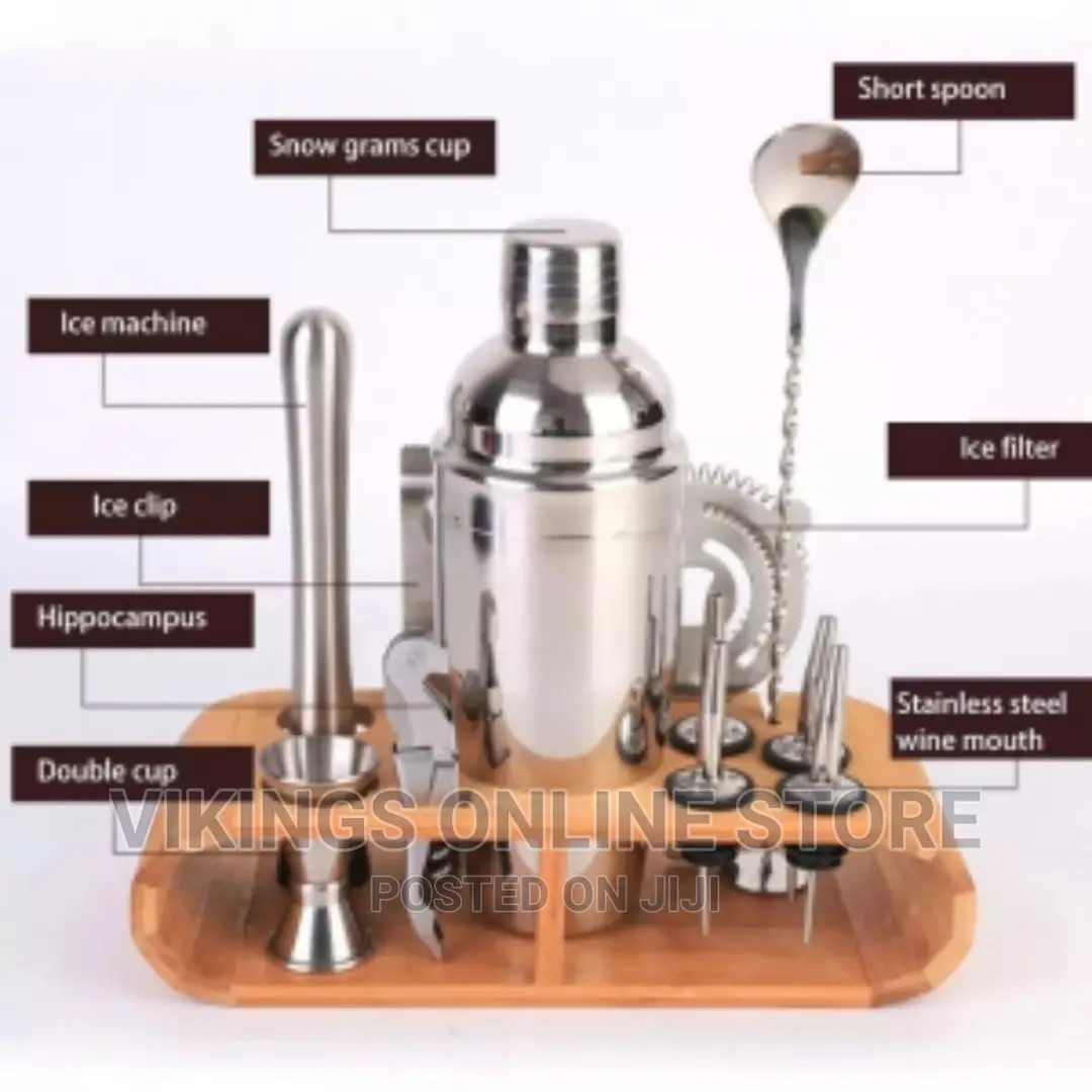 750ml Cocktail Shaker Set Bartender Kit