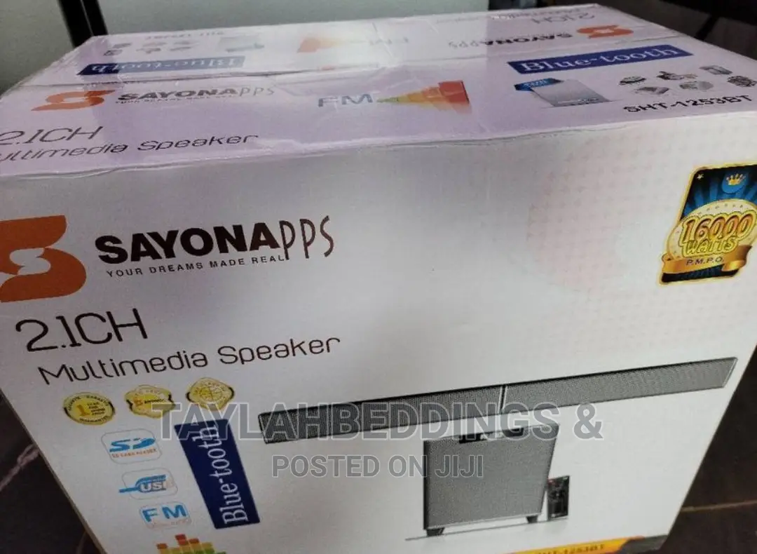 Sayona SHT-1253bt Pmpo 16000W Subwoofer