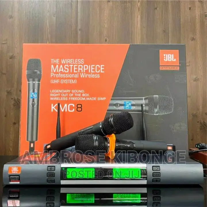 JBL Masterpiece Kmc8 Legendary Professional Uhf Microphones.