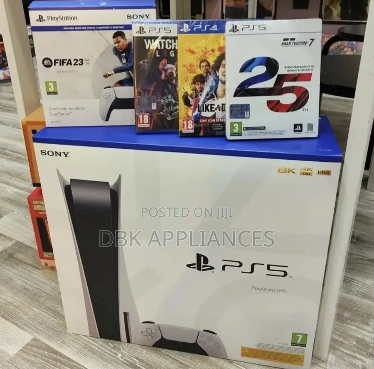 Original SONY Ps5 Slim Playstations Available Now at Ps5