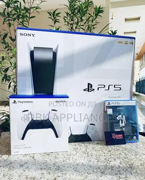 Original SONY Ps5 Playstations Fully Stocked Uhd